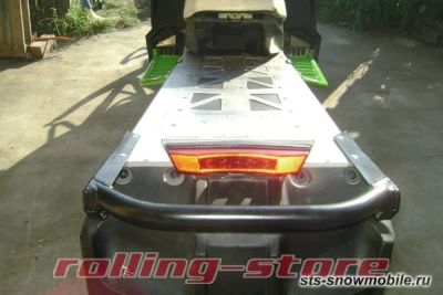 Лот: 11975786. Фото: 1. Бампер задний черный STS-snowmobile... Запчасти