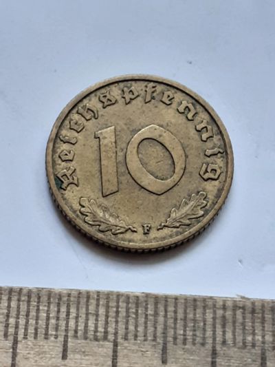 Лот: 25412564. Фото: 1. (№18378) Германия 10 Пфенигов... Германия и Австрия