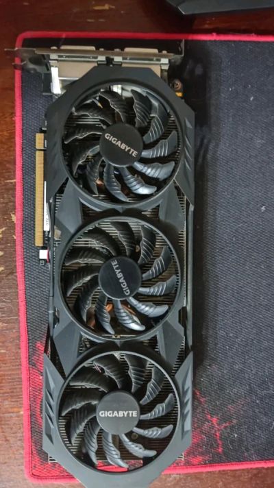 Лот: 19103364. Фото: 1. Видеокарта GTX 970 (GV-N970WF3OC-4GD... Видеокарты