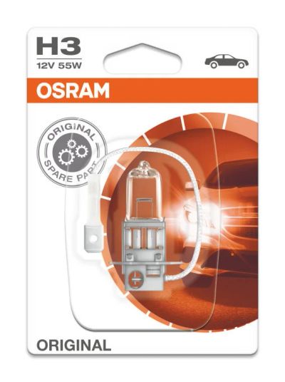 Лот: 11304782. Фото: 1. Osram H3 Original Line 64151-01B. Оптика и освещение
