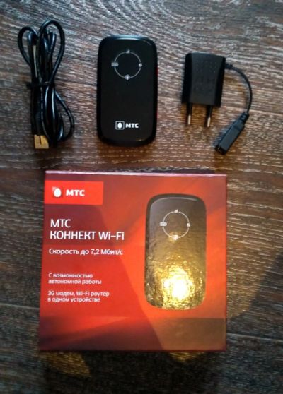 Лот: 13351257. Фото: 1. 3G-WiFi Роутер ZTE MF30 МТС. Маршрутизаторы (роутеры)