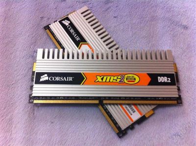 Лот: 1733107. Фото: 1. Corsair XMS2 DDR-II 4Gb KIT 2... Оперативная память