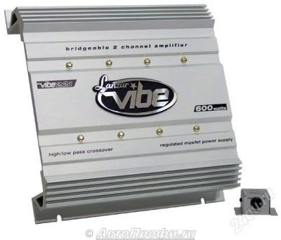 Лот: 2550446. Фото: 1. Усилитель Lanzar Vibe221 600W. Усилители