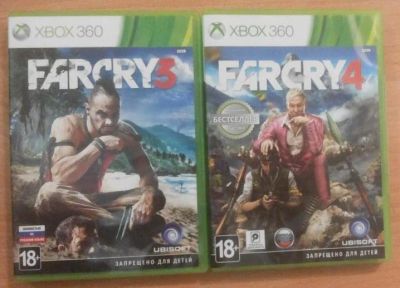 Лот: 8690574. Фото: 1. Far Cry 3 / Far Cry 4. Игры для консолей