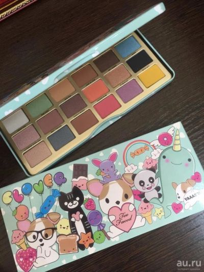 Лот: 11388176. Фото: 1. Тени Too Faced Glover. Макияж