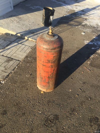 Лот: 15147383. Фото: 1. Газовый баллон. Баллоны, газ в баллонах