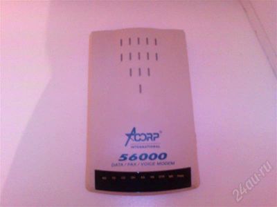 Лот: 301184. Фото: 1. модем acorp m56emsf-2. Проводные модемы