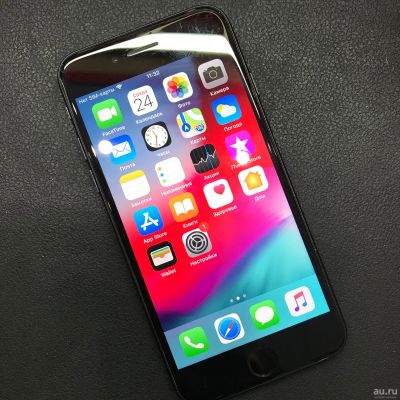 Лот: 14230531. Фото: 1. iPhone 7 32Gb Black. б/у. Смартфоны