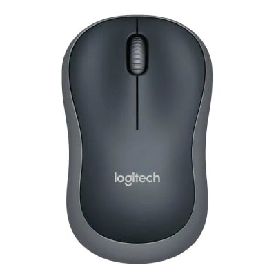 Лот: 22220968. Фото: 1. Мышь Logitech M185, черно-серая... Клавиатуры и мыши