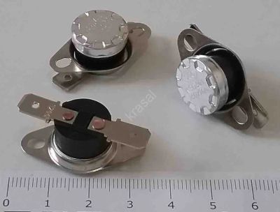 Лот: 21788719. Фото: 1. Термостат KSD301 180°С 250V 10A... Запчасти, комплектующие для мелкой бытовой техники
