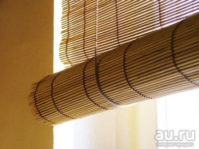 Лот: 9534577. Фото: 1. Новые горизонтальные бамбуковые... Жалюзи