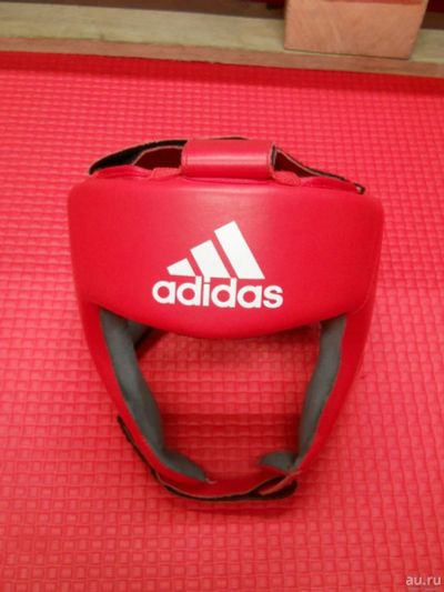 Лот: 13666670. Фото: 1. шлем боксерский AIBA Adidas. Шлемы