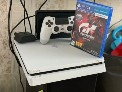 Лот: 18438223. Фото: 1. Sony playstation 4 slim 500gb. Игровые приставки, консоли