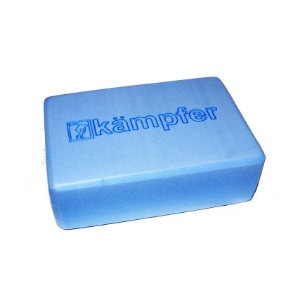 Лот: 22363318. Фото: 1. Блок для йоги Kampfer blue. Фитнес, аэробика и гимнастика