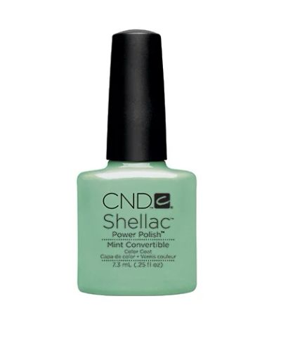 Лот: 4730200. Фото: 1. cnd shellac США шеллак Mint Convertible... Лак для ногтей