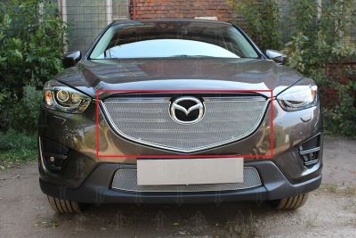 Лот: 7667854. Фото: 1. Защитная сетка радиатора Mazda... Другое (оснащение, оборудование, аксессуары)