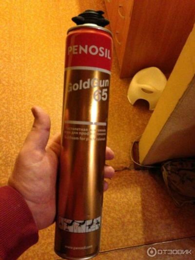 Лот: 12570371. Фото: 1. Пена монтажная Penosil gold gun... Клеи, герметики, пена монтажная, клейкие ленты