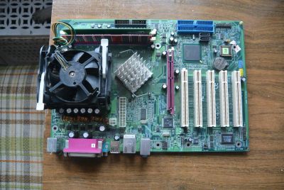 Лот: 10412750. Фото: 1. Мат. плата EPoX EP-4PLAI+CPU+ОЗУ... Материнские платы