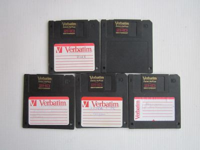 Лот: 19853702. Фото: 1. Дискеты б/у. Цена за все 5 шт. Другое (носители информации)