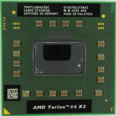 Лот: 10444264. Фото: 1. AMD Turion™ 64 X2 Dual-Core Mobile... Процессоры
