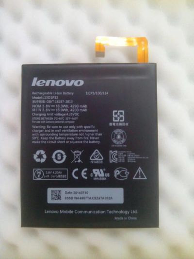 Лот: 6499498. Фото: 1. Аккумулятор для планшета Lenovo... Запчасти для планшетов