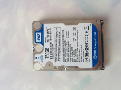 Лот: 6517626. Фото: 1. Жесткий диск HDD 750 Gb SATA-II... Жёсткие диски (HDD)