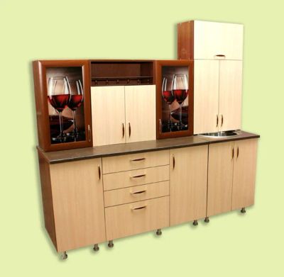 Лот: 6681008. Фото: 1. Кухня Александрия-4 2,00 (код... Кухонные гарнитуры