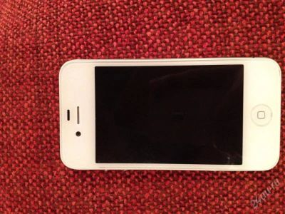 Лот: 1928417. Фото: 1. iPhone 4 16Gb Белый Simfree. Смартфоны