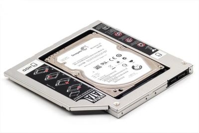 Лот: 4517766. Фото: 1. Переходник Optibay (2nd HDD Caddy... Корзины, шасси