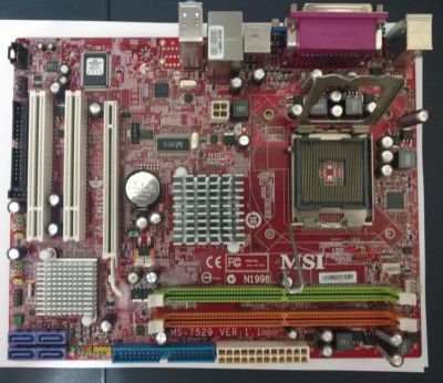 Лот: 11502073. Фото: 1. Материнская плата MSI G31M3-F... Материнские платы