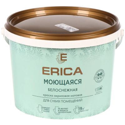 Лот: 24109748. Фото: 1. Краска водно-дисперсионная, Erica... Краски, лаки, растворитель