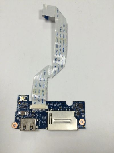 Лот: 9450415. Фото: 1. Плата с кнопкой включения, USB... Платы расширения, контроллеры, доп. порты
