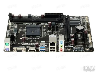 Лот: 10172666. Фото: 1. Материнская плата Gigabyte Socket-AM1... Материнские платы