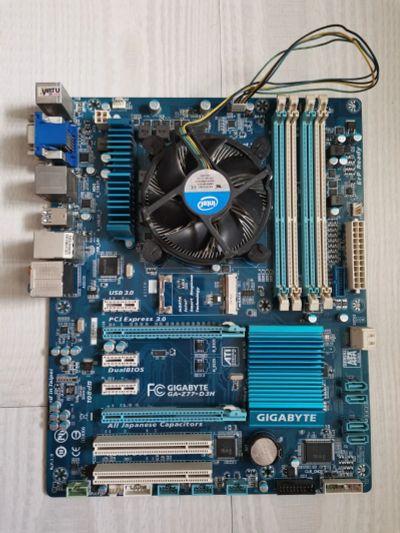 Лот: 18827467. Фото: 1. GA-Z77-D3H (rev. 1.0) LGA1155. Материнские платы