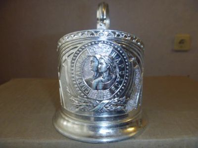 Лот: 18891292. Фото: 1. Подстаканник " Спартакиада народов... Предметы интерьера и быта