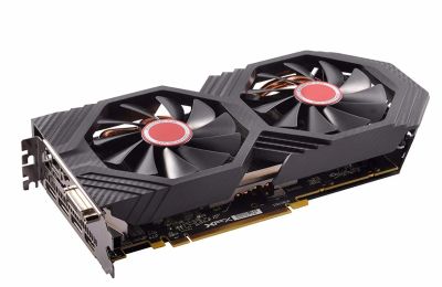 Лот: 15183232. Фото: 1. Видеокарта XFX RX 580 4 Gb RX580... Видеокарты