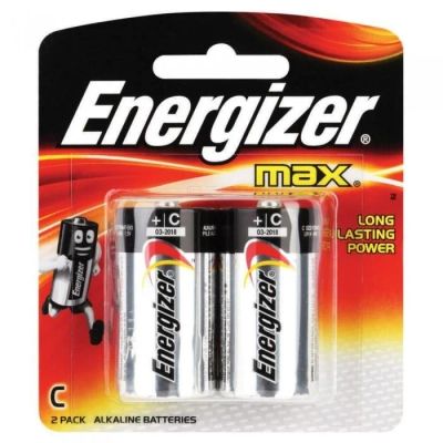Лот: 15934508. Фото: 1. Батарейка C(LR14) ENERGIZER MAX... Батарейки, аккумуляторы, элементы питания