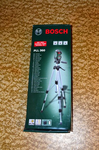 Лот: 3528433. Фото: 1. Лазерный нивелир + штатив Bosch... Электроинструмент
