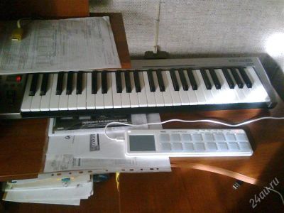 Лот: 2575279. Фото: 1. Korg nano pad 2 white + axelvox... Другое (музыкальные инструменты)