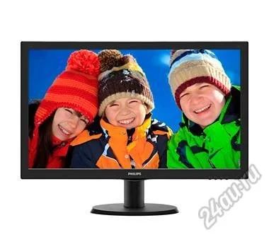 Лот: 5878033. Фото: 1. Монитор Philips 243v5lsb. ЖК-мониторы