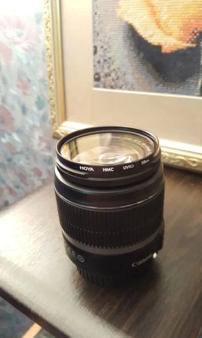 Лот: 8750511. Фото: 1. Объектив Canon EF-S 18-55 mm IS... Объективы