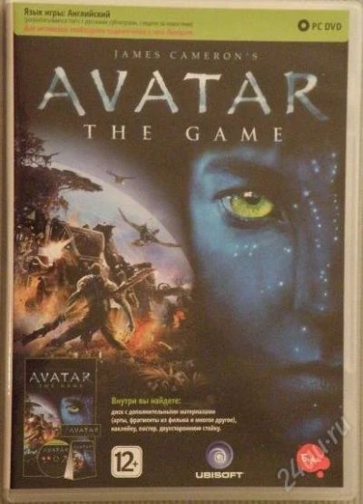 Лот: 742953. Фото: 1. JAMES CAMERON S AVATAR the game... Игры для ПК