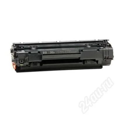 Лот: 526729. Фото: 1. картридж HP CB436A оригинальный... Картриджи, расходные материалы