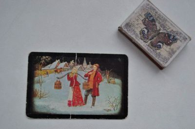 Лот: 10760866. Фото: 1. Календарик (СССР) 1982г. (Девушка... Календари
