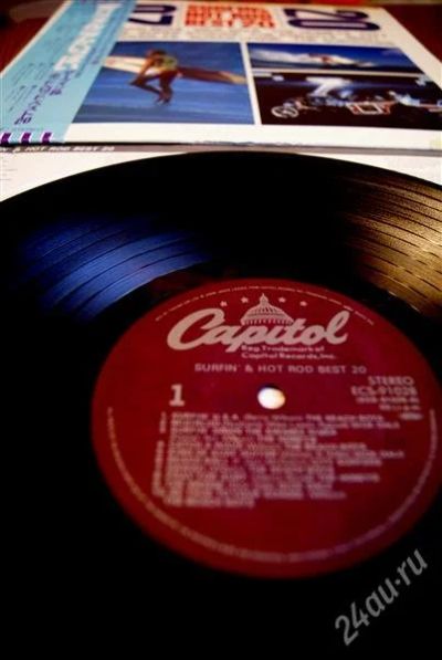 Лот: 2001031. Фото: 1. Surfin' & Hot Rod Best 20 (Beach... Аудиозаписи