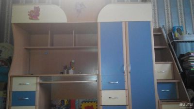 Лот: 9510622. Фото: 1. Кровать чердак. Комплекты детской мебели