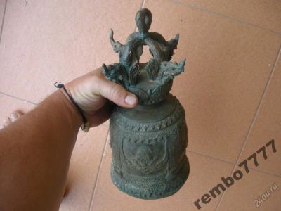 Лот: 5821161. Фото: 1. колокол.колокольчик.бронза.камбоджа... Скульптуры