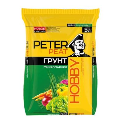 Лот: 24592453. Фото: 1. Грунт Hobby, микропарник, 5 л... Грунты, удобрения