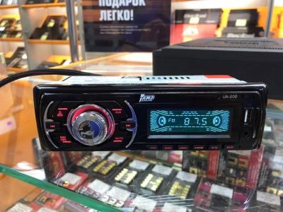 Лот: 12128735. Фото: 1. Ресивер-USB AMP UR-200R(Красная... Автомагнитолы