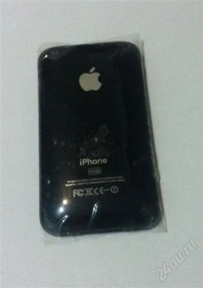 Лот: 1432756. Фото: 1. Корпус для Iphone 3gs (черный). Корпуса, клавиатуры, кнопки